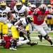 Ohio State defensive lineman Johnathan Hankins looks to tackle Michigan running back Vincent Smith in the second half on Saturday. Daniel Brenner I AnnArbor.com